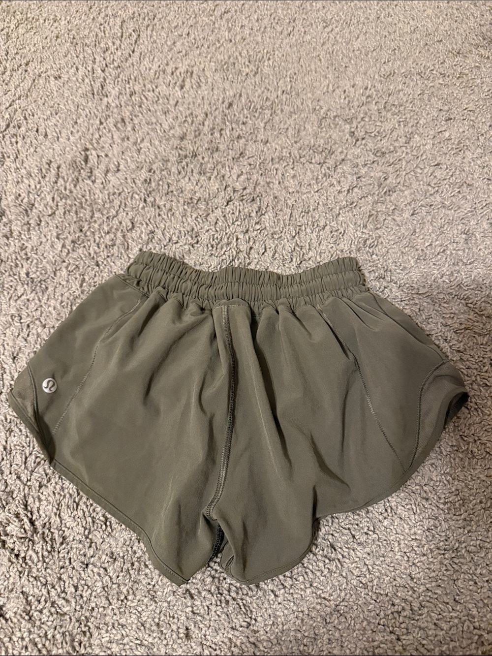 lululemon athletica Olive Green Athletic Shorts
